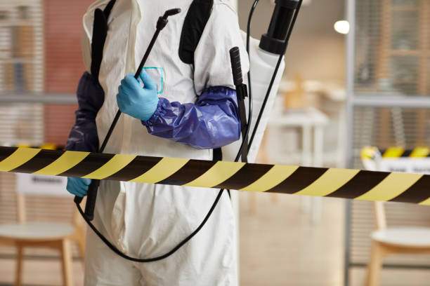 Professional Biohazard technician working in Danville, IA